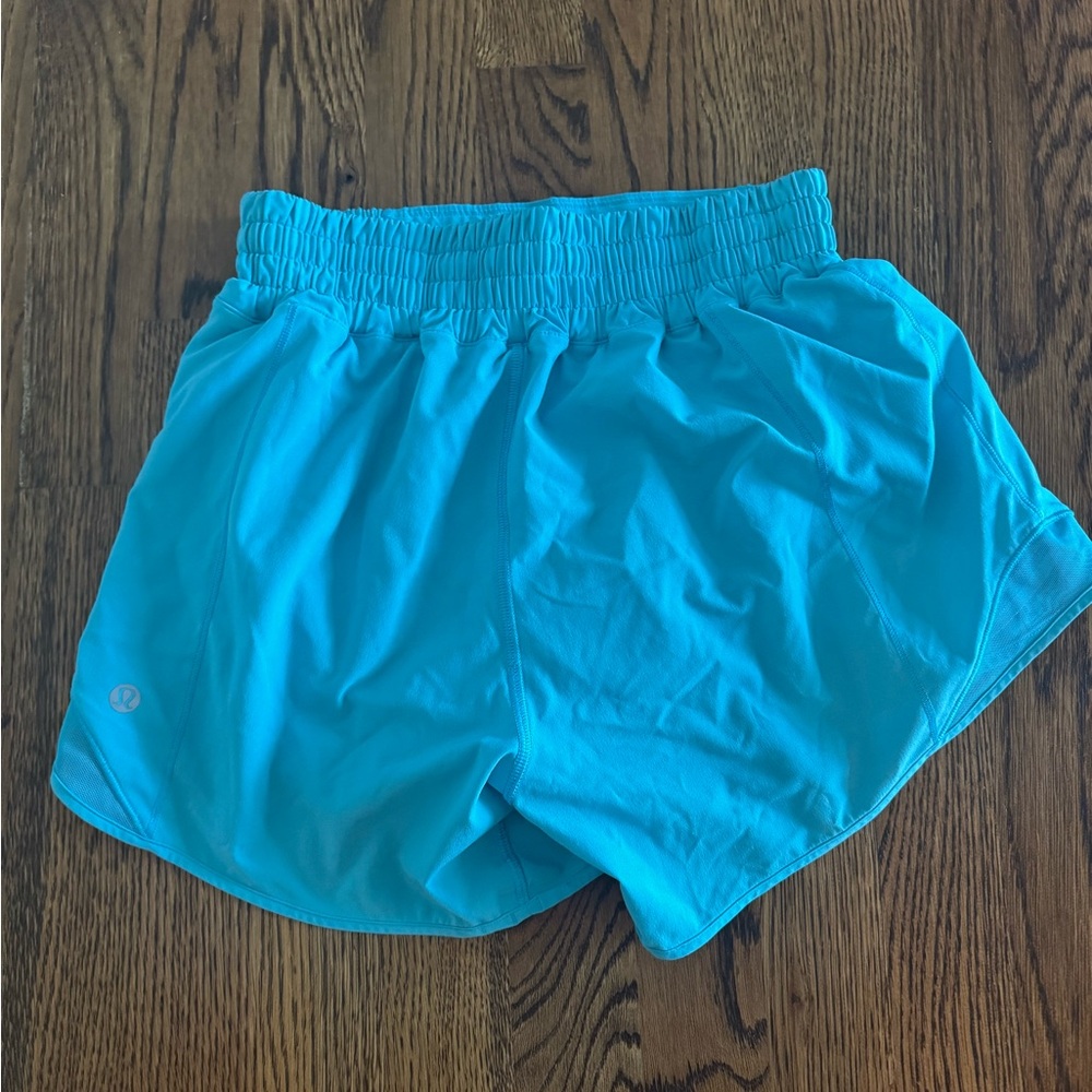 Lululemon Shorts - Size 4 - Great condition - bright blue